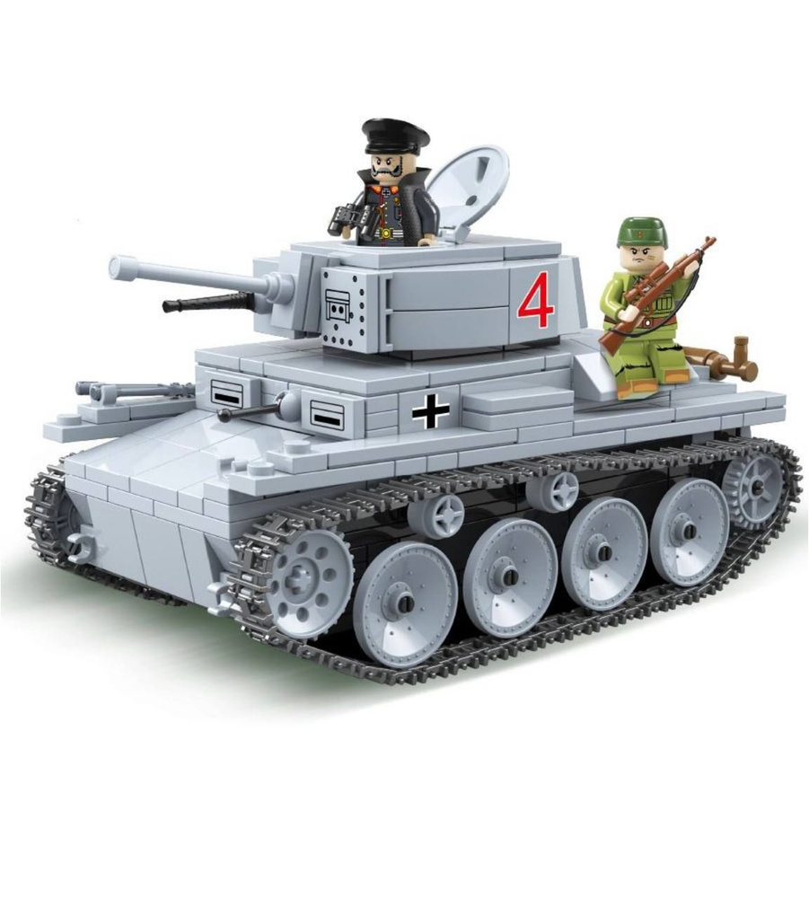 Конструктор Армия, "LT-38 Tank", 535 деталей / #1