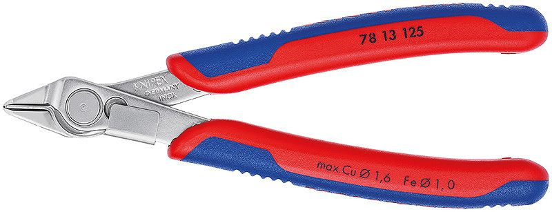 Кусачки для электроники Electronic Super Knips 125 мм KNIPEX 7813125 #1