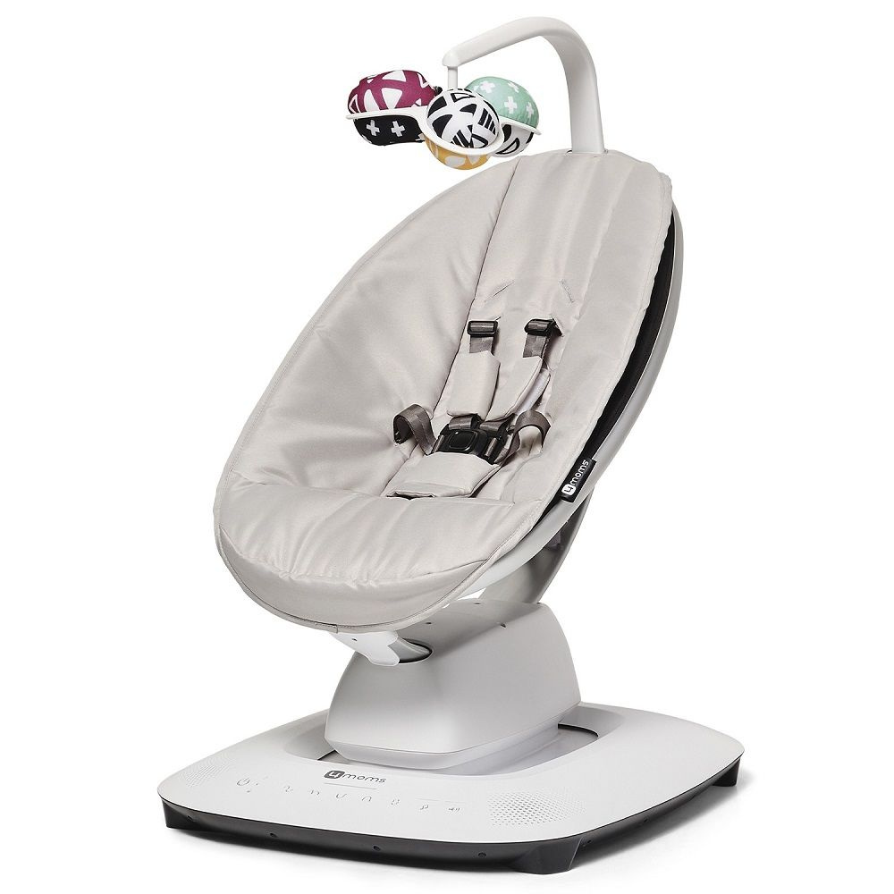 Кресло-качалка 4moms mamaRoo New серебро #1