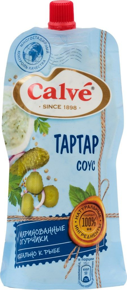 Соус CALVE Тартар, 230г - 5 шт. #1