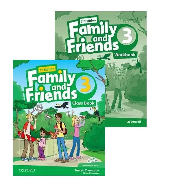 Oxford Family and Friends (2nd edition): Level 3: Class Book + Workbook #1