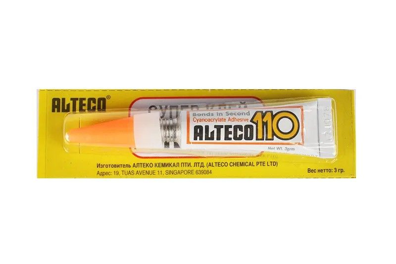 Супер-клей универсальный Alteco 110 3г, 3 шт. #1