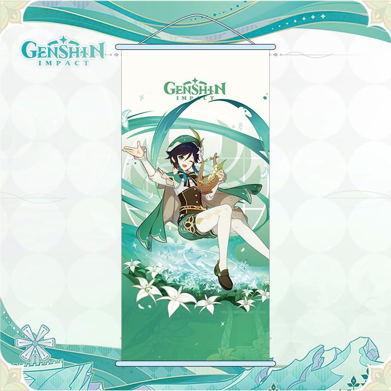 Венти Genshin Impact (Геншин Импакт) Плакат #1