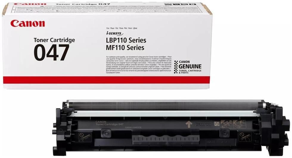 Картридж лазерный Canon CRG 047 Toner (2164C002), черный #1