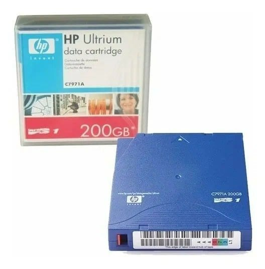 Картридж HP Ultrium LTO1 data cartridge 200Gb для стриммера C7971A #1