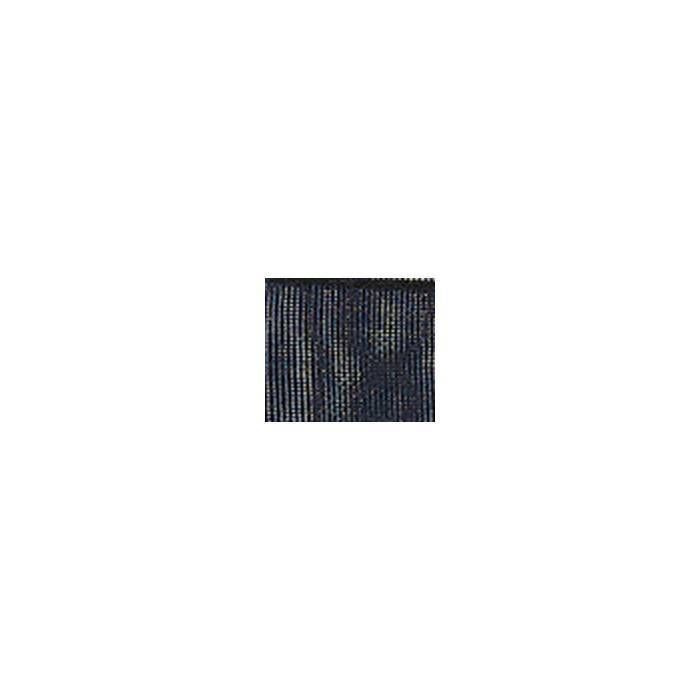 Декоративная лента, органза - SAFISA, 39 мм, 2 м, темно-синяя, 1 упаковка  #1