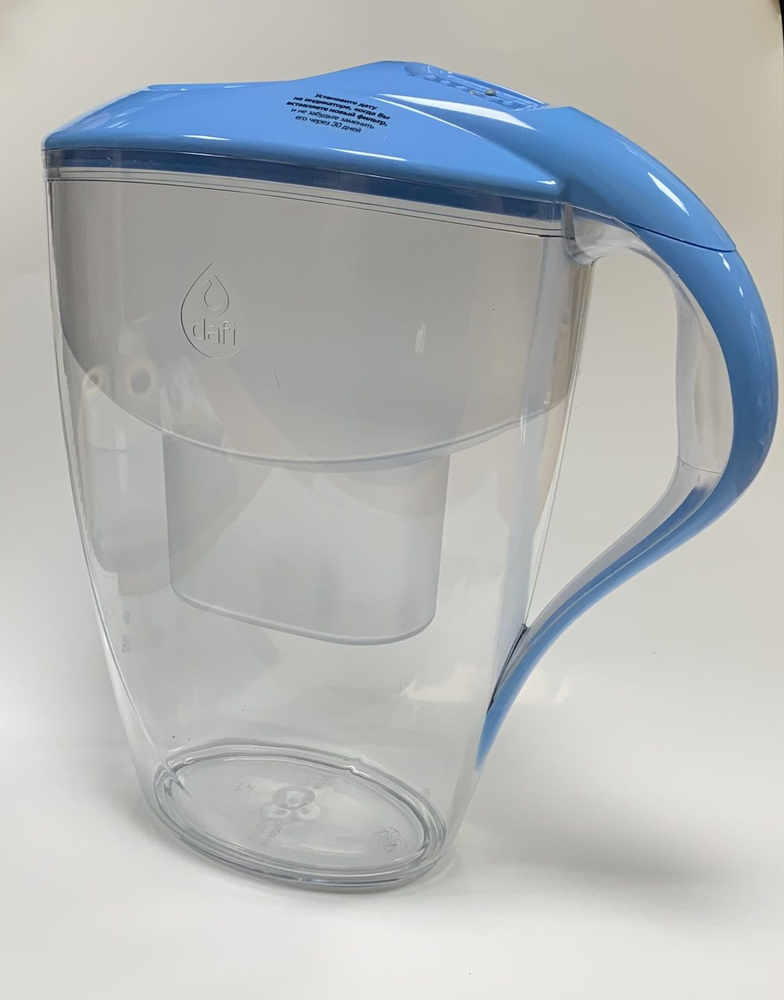 Фильтр-кувшин для воды DAFI Астра - 3 литра и 2 картриджа UNIMAX в комплекте (Голубой)  #1