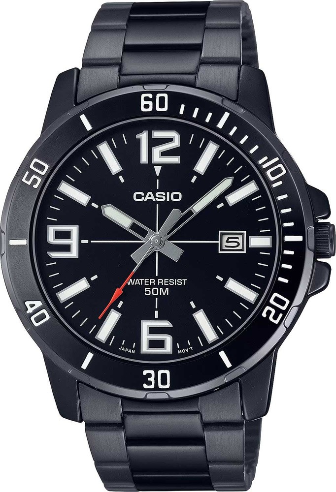 Часы наручные мужские Casio MTP-VD01B-1B #1