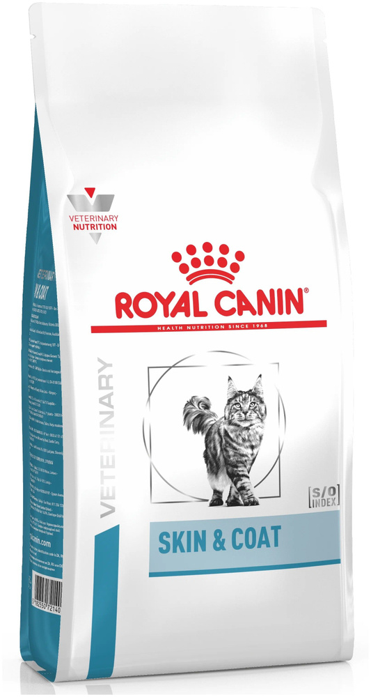 Сухой ветеринарный корм Royal Canin Skin & Coat для стерилизованных кошек при проблемах с кожей и шерстью #1