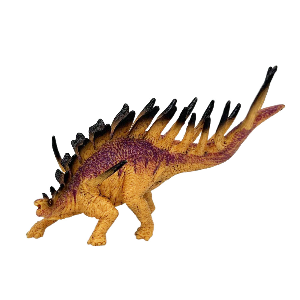 Фигурка Детское Время - Кентрозавр (цвета: желтый, фиолетовый), серия: Динозавры  #1