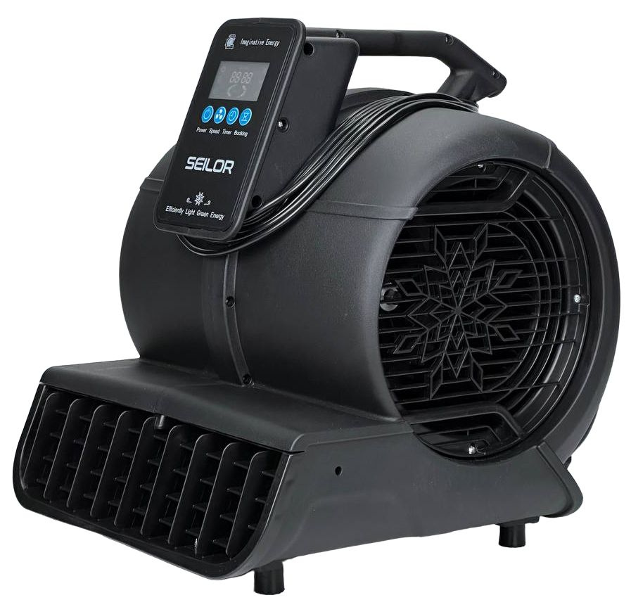 Фен для сушки ковров и мебели 750W Seilor Electronic Black #1