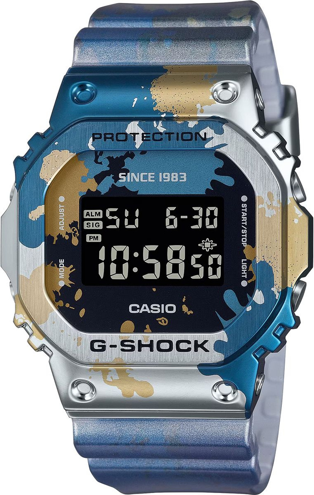 Японские наручные часы Casio GM-5600SS-1 #1