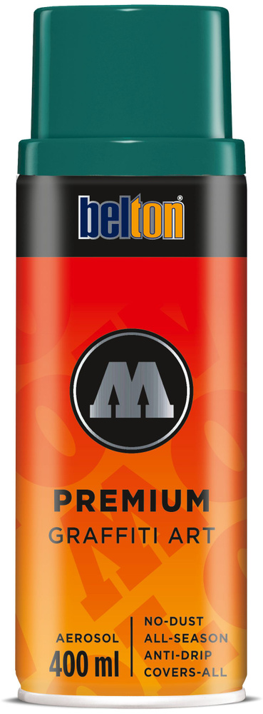 Аэрозольная краска для граффити и дизайна Molotow Belton PREMIUM #127 / 327155 MARTHA marine  #1