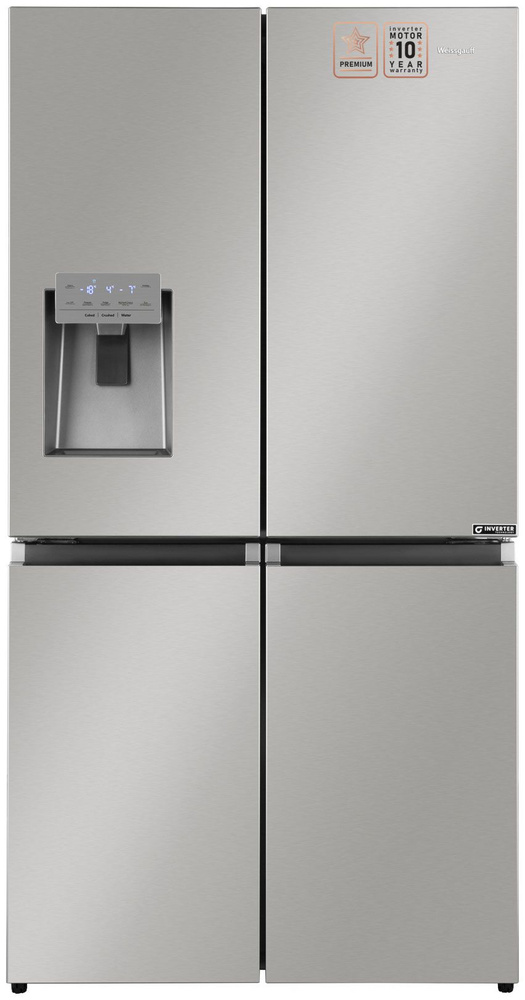 Weissgauff Холодильник WCD 685 NFX NoFrost Inverter, серебристый #1