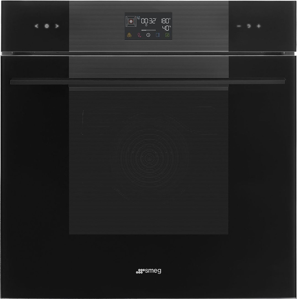 Электрический духовой шкаф Smeg SOP6102S2PB3, встраиваемый, черный  #1