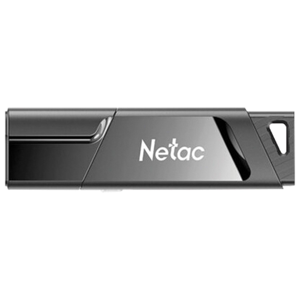 Флеш-диск Netac 128gb, u336 usb, 3.0 черный, -30bk (NT03U336S-128G) #1