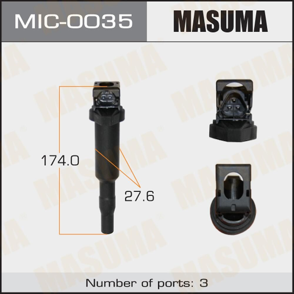 Катушка зажигания Masuma, MIC-0035 #1