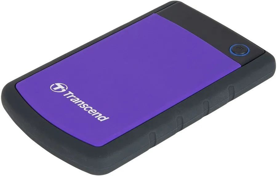 Transcend 2 ТБ Внешний жесткий диск (a-867352-Transc-25H3P-2tb-c6190-citi), черный, фиолетовый  #1