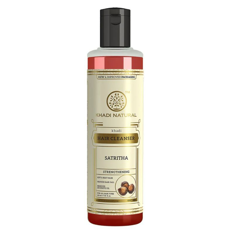 Шампунь Сатритха Кхади Натурал / Hair Cleanser Satritha Khadi Natural , 210 мл.  #1