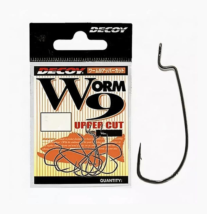 Крючок Decoy Worm 9 Upper Cut #3/0 (7шт) #1