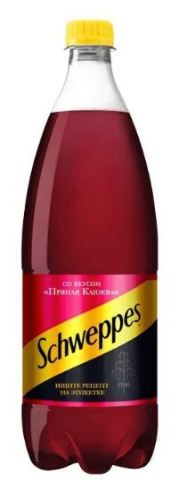 Schweppes Пряная Клюква Швепс напиток сильногазированный по 1 л. 1шт.  #1