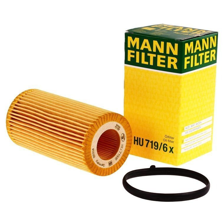 Фильтр масляный MANN-FILTER HU719/6x Audi A3, A4, A6, Skoda Octavia, VW Golf, Jetta #1