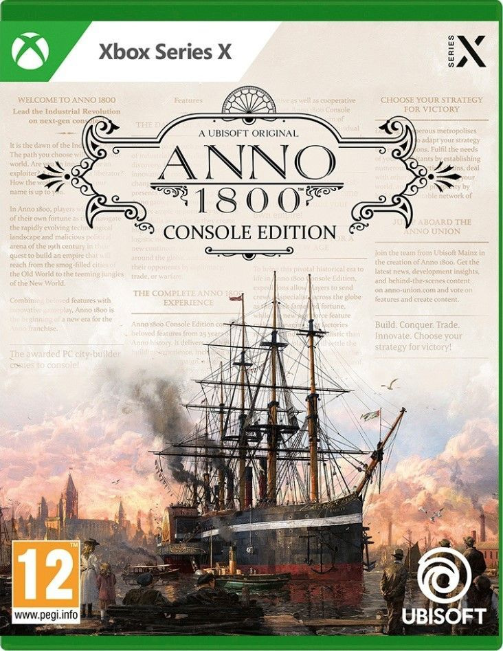 Игра Anno 1800 Console Edition (Xbox Series, Русские субтитры) #1