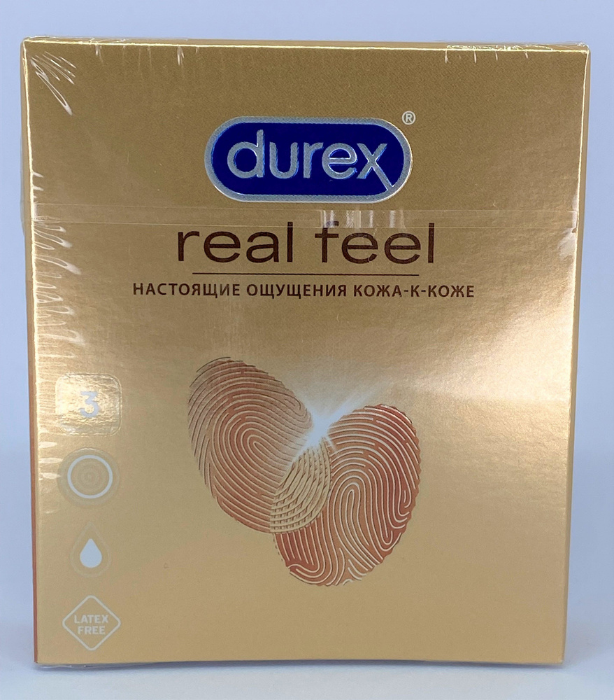 Durex Real Feel, Latex-Free Condoms, 10 Condoms