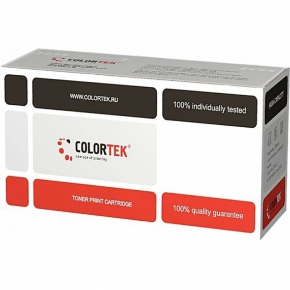 Тонер-картридж Colortek для Samsung CLP-300, CLX-2160/3160 чёрный CLP-K300A #1