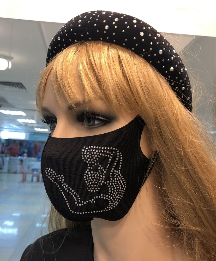 Повязка на лицо Fashion mask 3 шт. #1