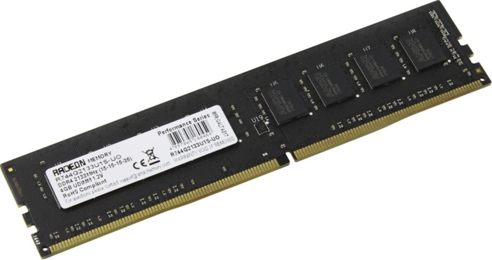 AMD Оперативная память Оперативная память AMD Radeon R7 Performance Series R744G2133U1S-UO DDR4 - 4ГБ #1