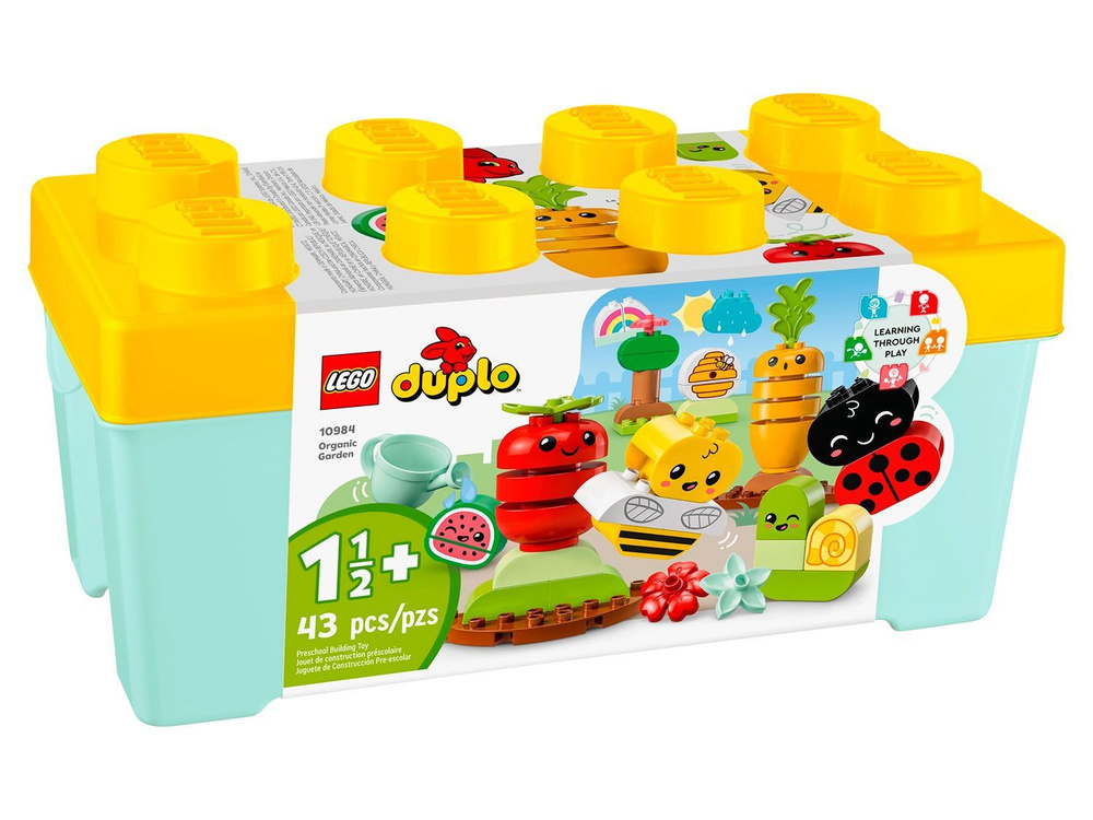 Конструктор детский LEGO DUPLO LEGO 10984 Органический сад, 43 детали, 2+  #1