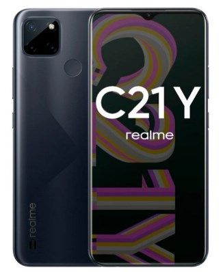 realme Смартфон C21Y 4/64 ГБ, черный #1