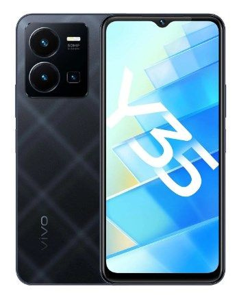 Vivo Смартфон Y35, 64 GB, Agate Black (V2205) 64 ГБ #1