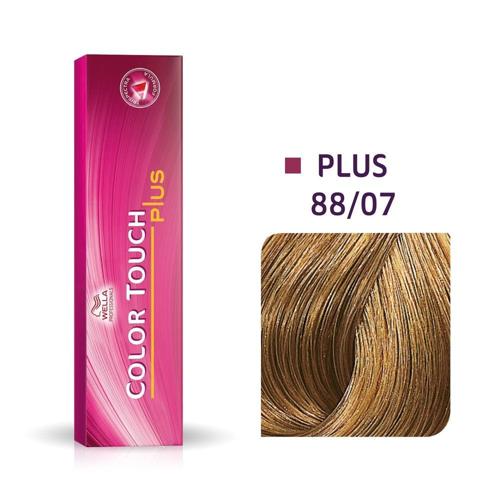 Wella Professionals Color Touch Plus Оттеночная крем-краска 88/07 платан, 60мл  #1