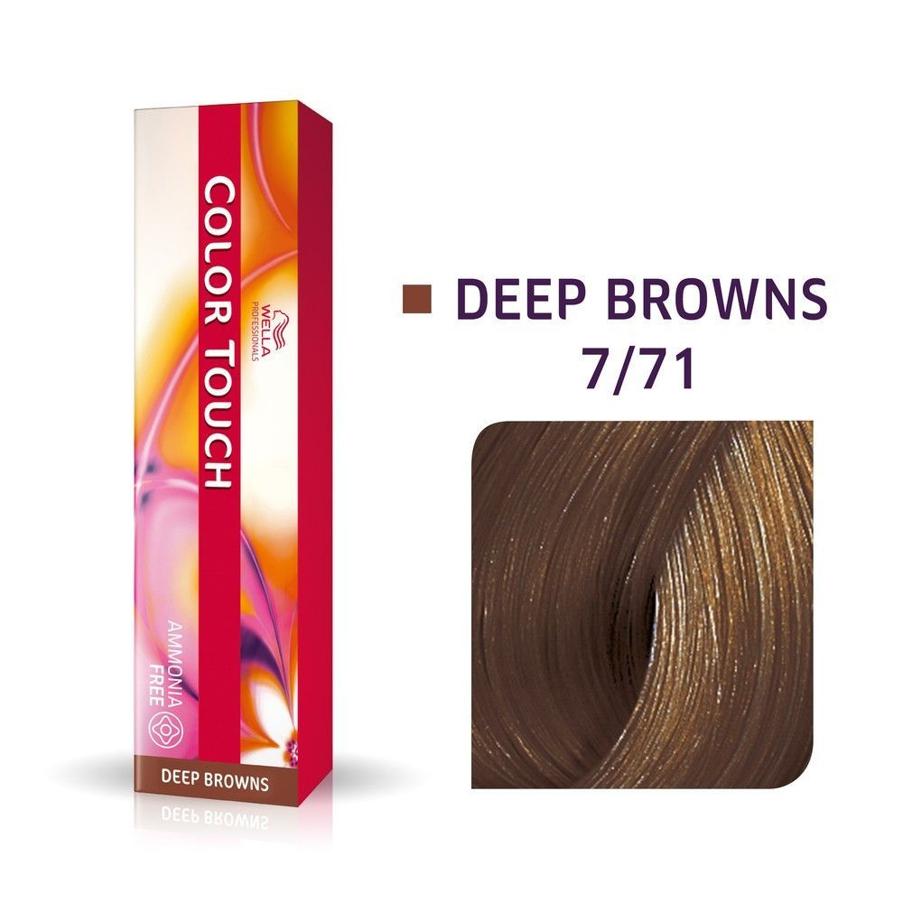 Wella Professionals Color Touch Тонирующая краска 7/71 Янтарная куница, 60мл  #1