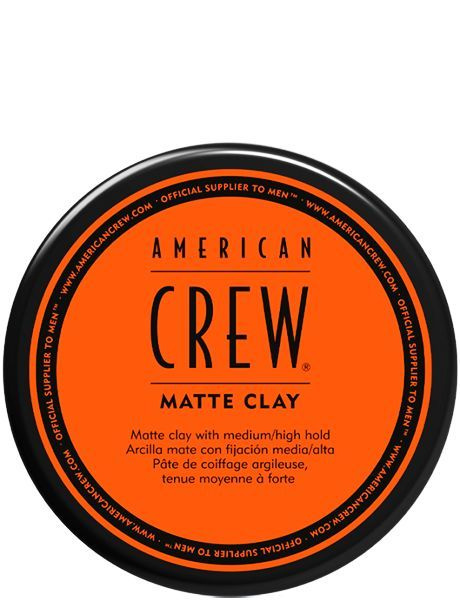 American Crew Пластичная матовая глина Matte Clay для волос, 85г сильная фиксация  #1