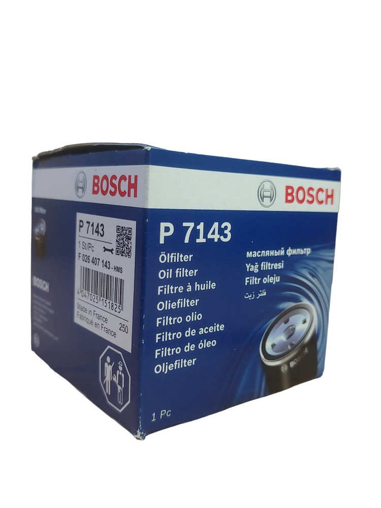 Bosch Фильтр масляный арт. F026407143, 1 шт. #1