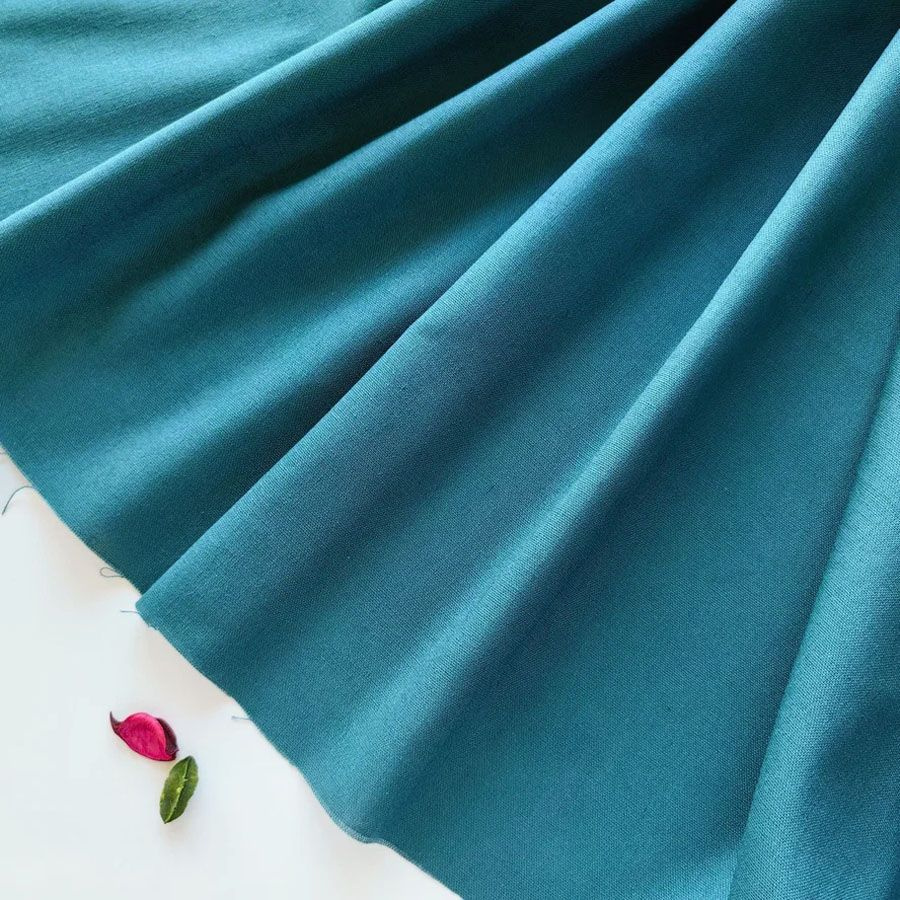 Ткань Лен Комфорт 2 м для шитья платья, юбки, рубашки, костюма, умягченный лён с вискозой и хлопком цвета #1