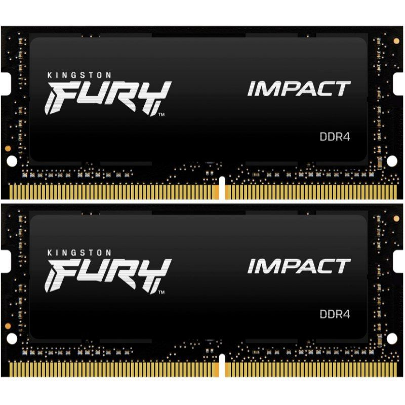 Kingston Оперативная память Fury Impact KF426S16IBK2/64 2x32 ГБ (KF426S16IBK2/64) #1