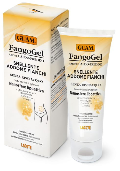 GUAM FangoGel Slimming for Tummy and Waist Hot-Cold Effect 150 ml Гель для живота и талии антицеллит #1