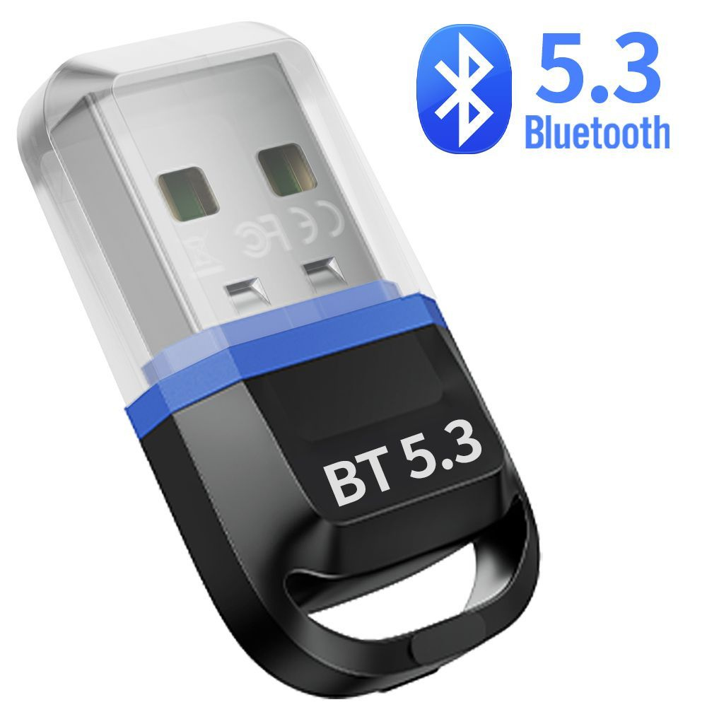 usb bluetooth 5.3 адаптер для пк, компьютера, наушников, колонок, геймпада,подключи и играй для Windows #1