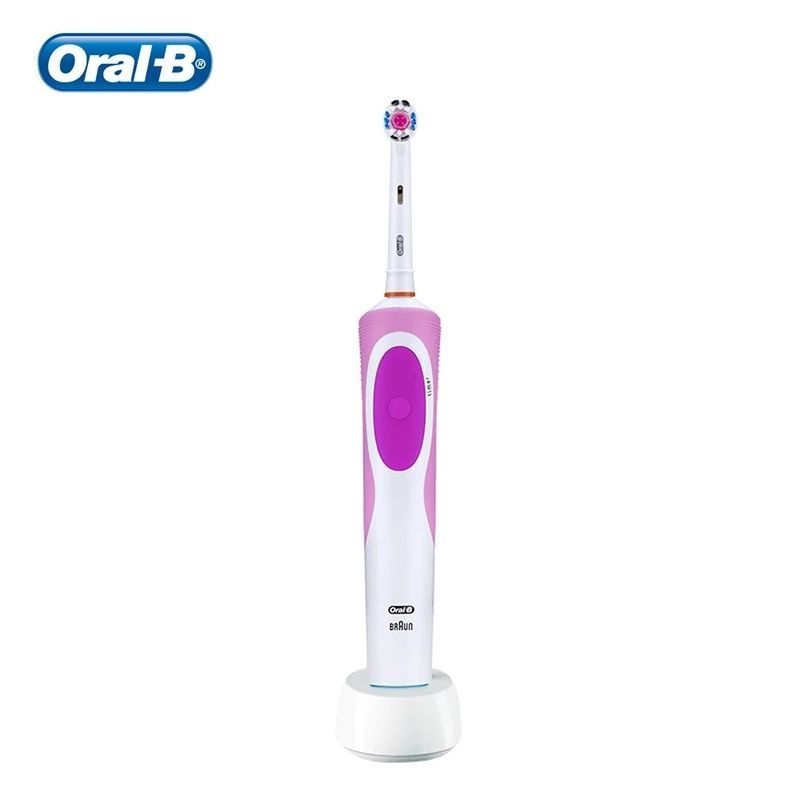 Oral-B Электрическая зубная щетка Электрическая зубная щетка Oral-B D12 Vitality Фиолетовая, фиолетовый, #1