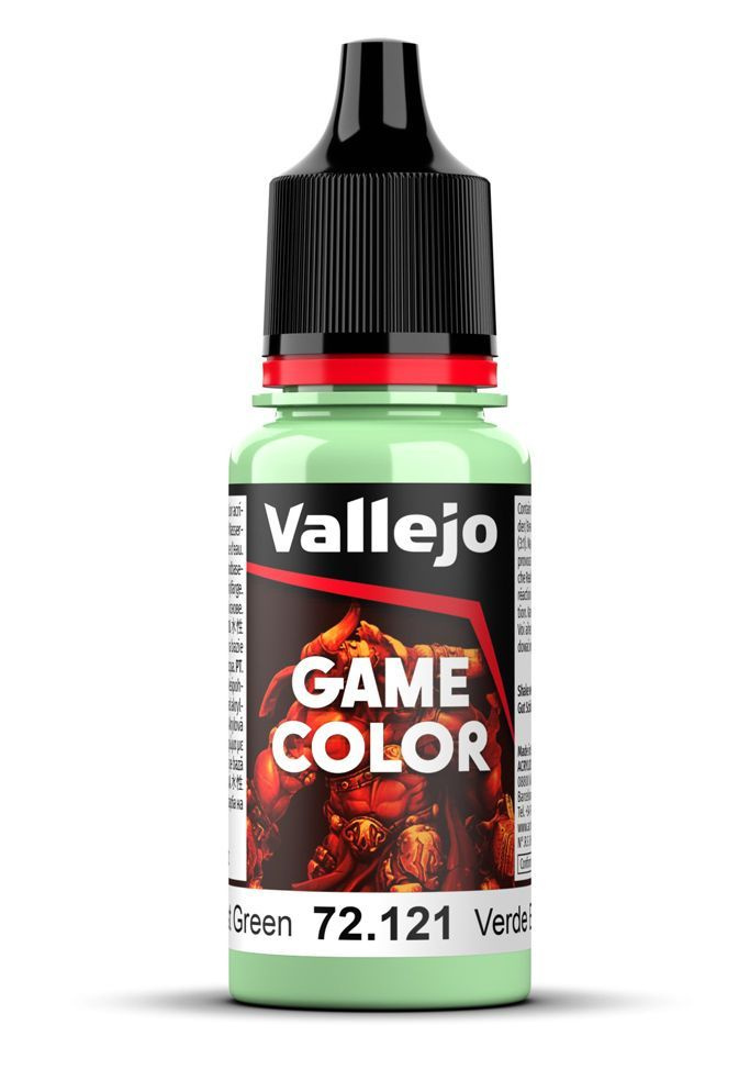 Краска Vallejo 72121 Game Colo Ghost Green (Призрачный зеленый) #1
