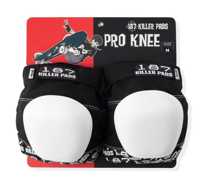Защита коленей 187 Killer Pads Pro Knee Blk/Wht #1