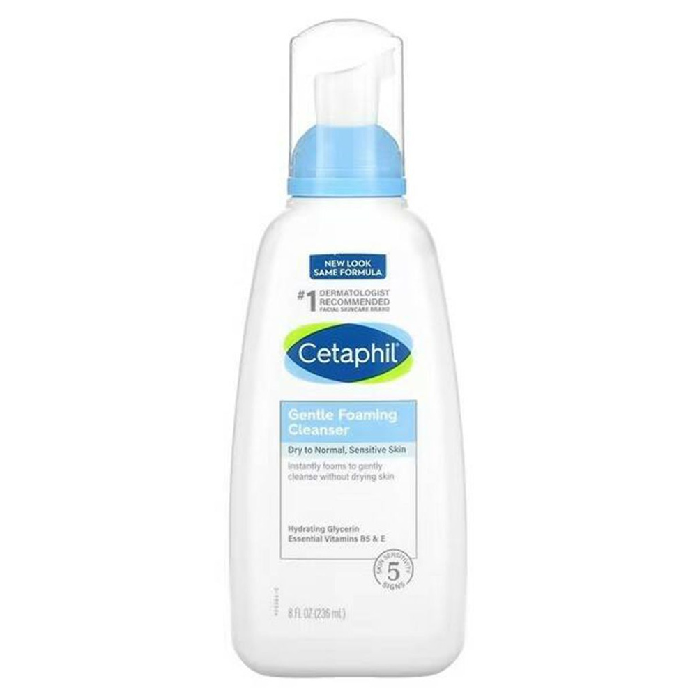 Мягкая пенка для умывания Cetaphil, для сухой и нормальной кожи, без отдушек, 236 мл  #1