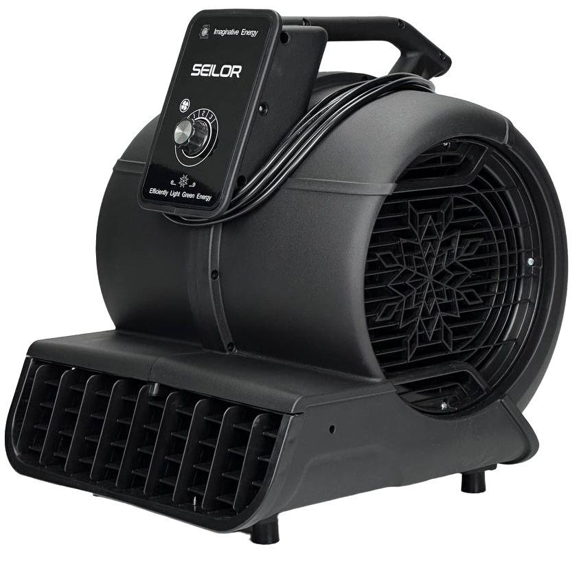 Фен для сушки ковров и мебели 750W Seilor Mechanic Black #1