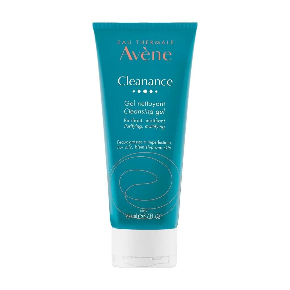 Гель очищающий Avene Cleanance матирующий для жирной проблемной кожи, 200мл  #1