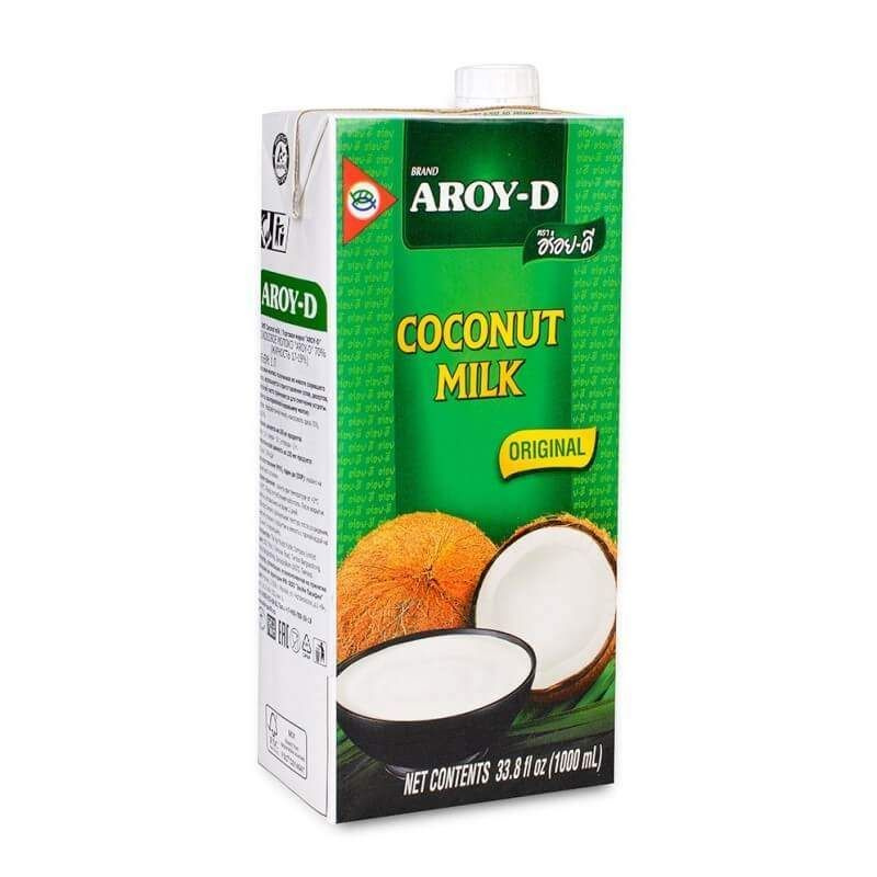 Кокосовое молоко AROY-D жирность 19%, 1 литр, tetra pak, 1 шт #1