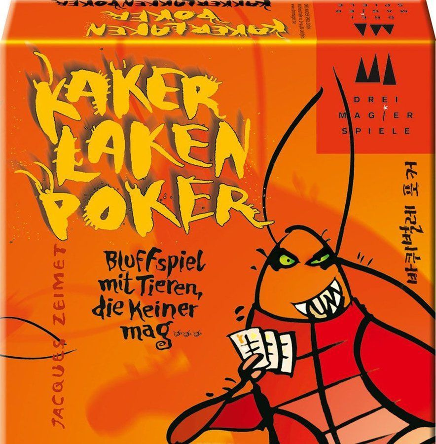 Настольная игра Drei Magier Kakerlaken Poker (Тараканий покер) #1